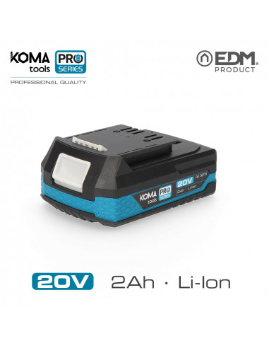 Bateria li-ion 20v 2.0a koma tools pro series battery